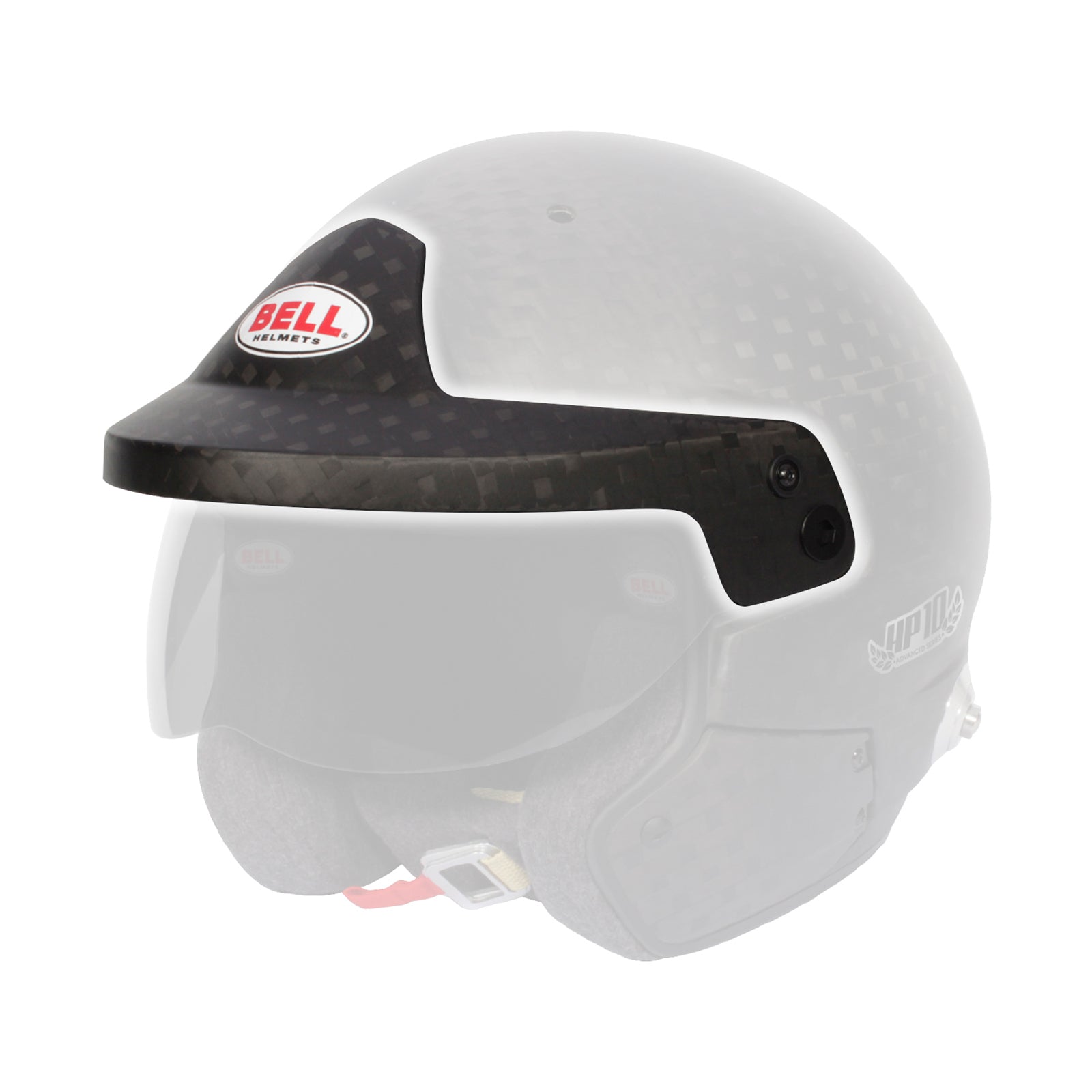 Bell HP10 & HP10 Rally Matte Carbon Peak Kit
