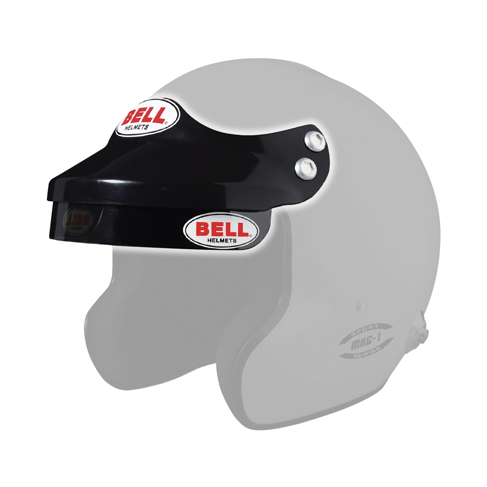 Bell MAG-1 Replacement Helmet Peak Kit - Black