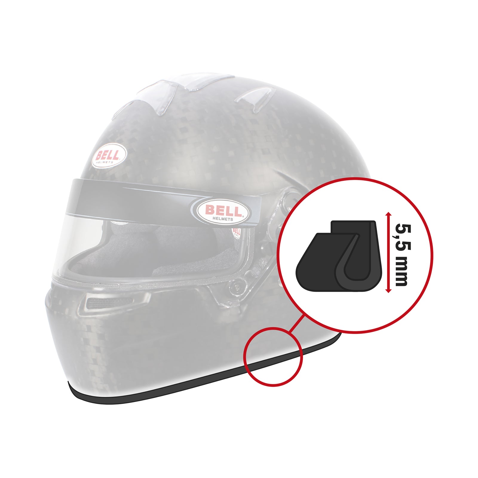 Bell Advanced Trim Edge Rubber Profile Kit
