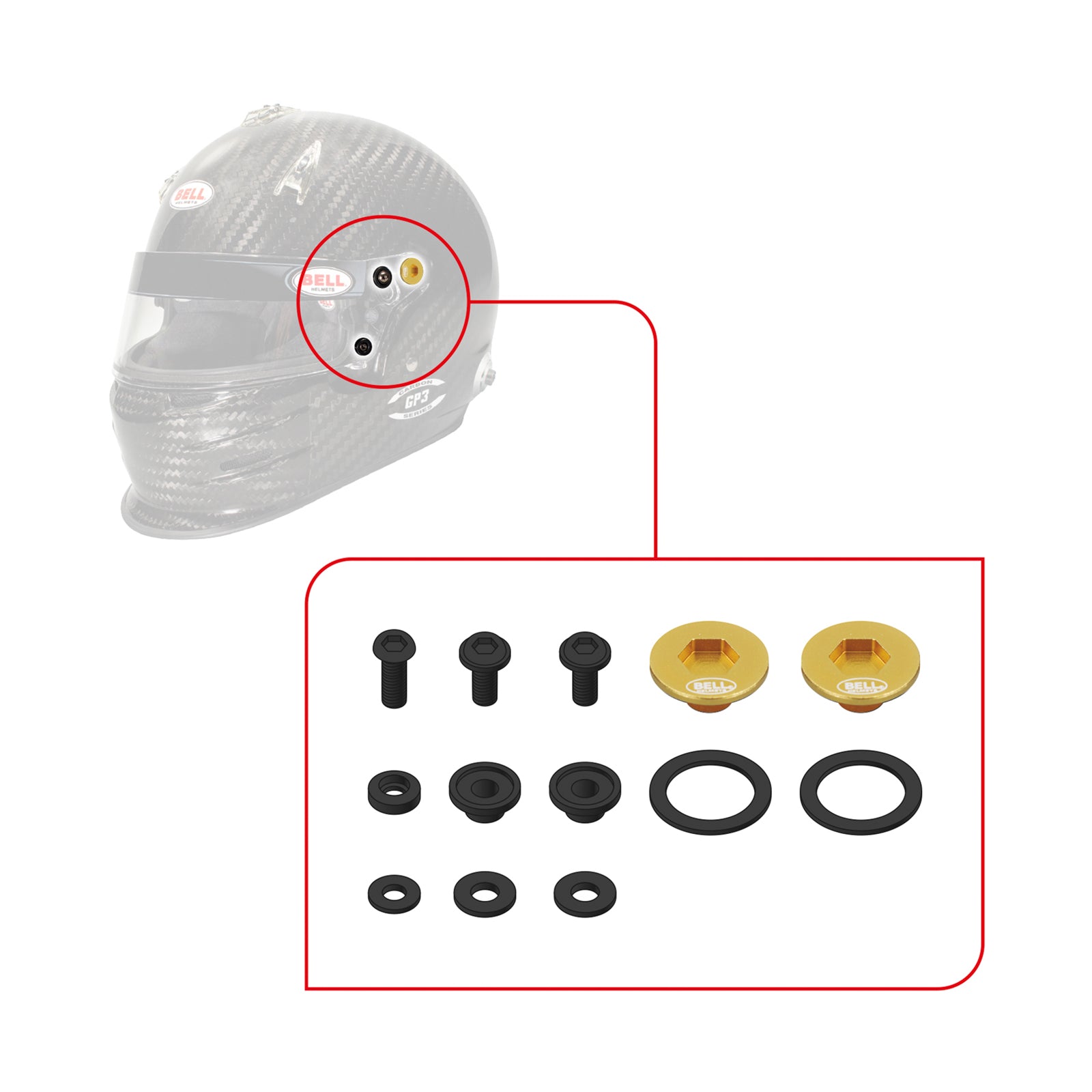 Bell SV Pivot Kit - SE03/SE05