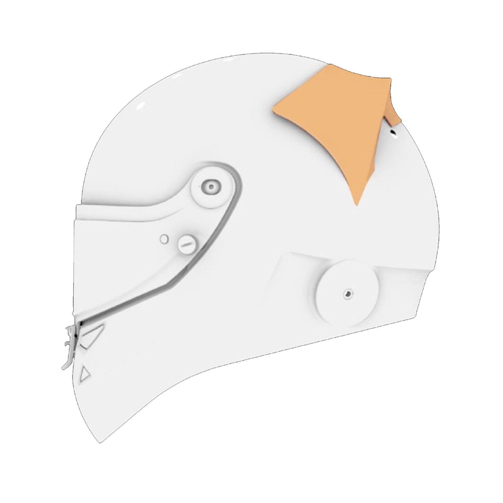 Schuberth Motorsport Rear Spoiler