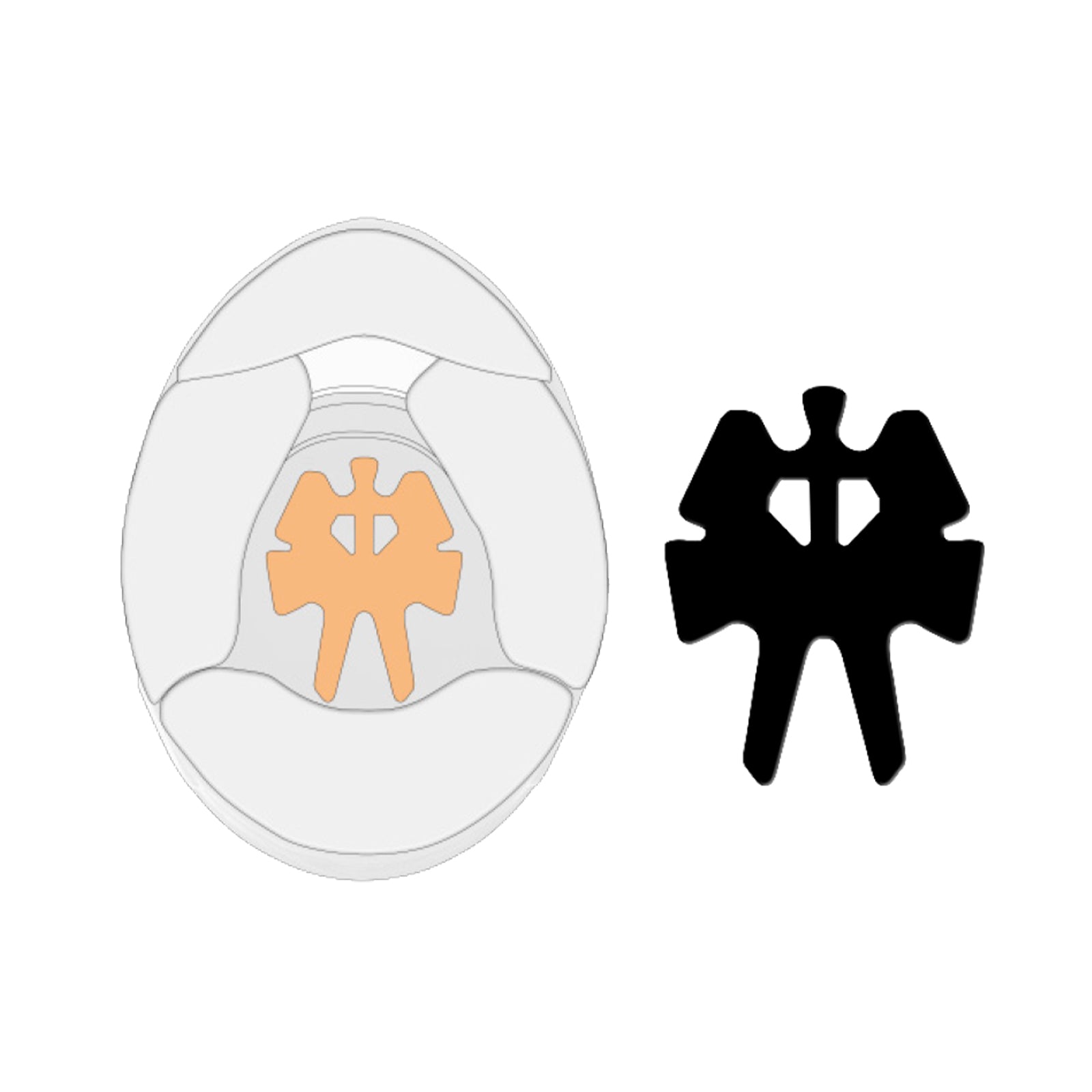 Schuberth Top Crown Pad (SF4 / SP1 / SK1)