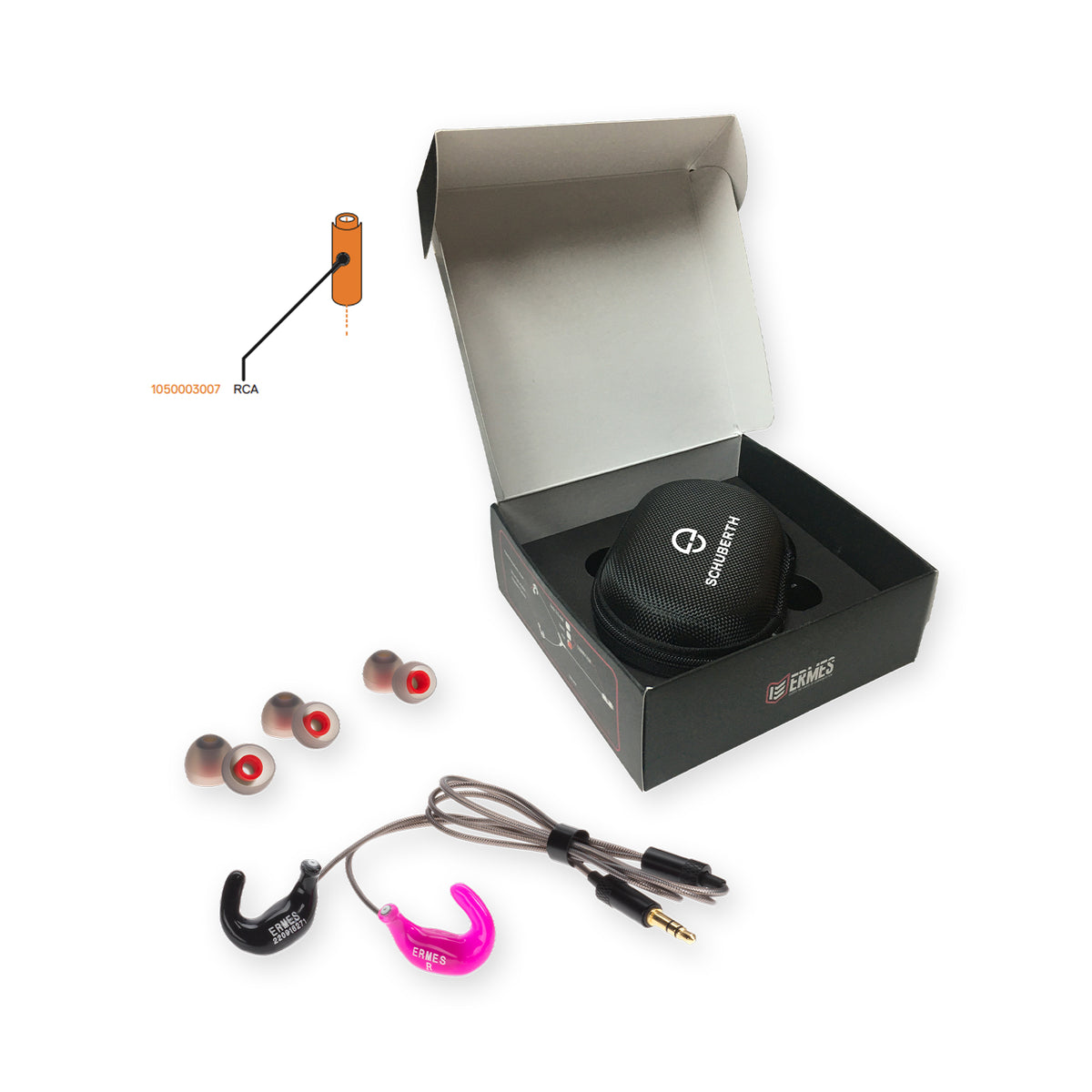 Schuberth / ERMES Pro-Moulded Earplugs